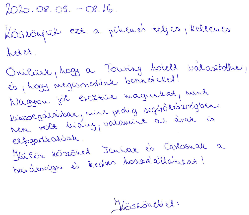 Touring Hotel Gárdony Velencei-tó 1